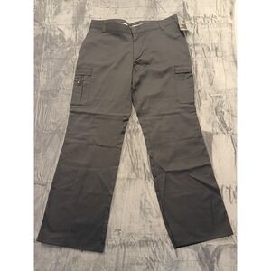 Dickies Womens EMT Pants Casual Fit Straight Leg Cargo Workwear Black Size 22UU‎